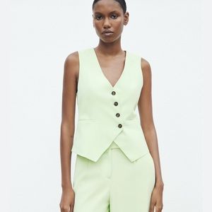 Zara Asymmetrical Vest